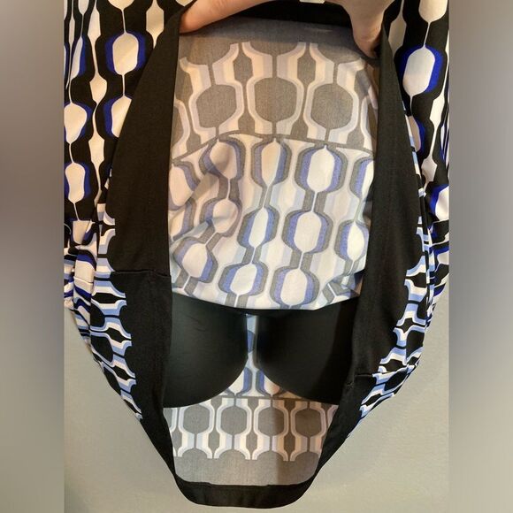 AB Studio stretch 3/4 sleeve dress - Picture 3 of 5